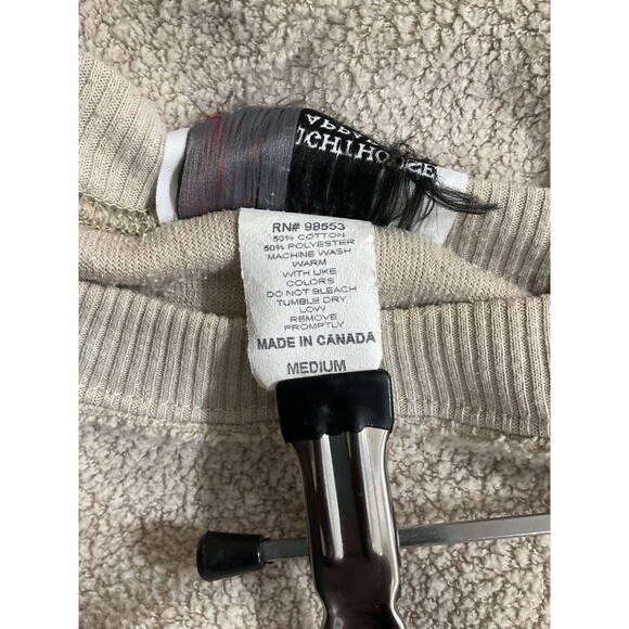 VTG Womens Teddy Bear Pumpkin Sherpa Halloween Shirt M Beige 90s Teacher Granny - Picture 5 of 5